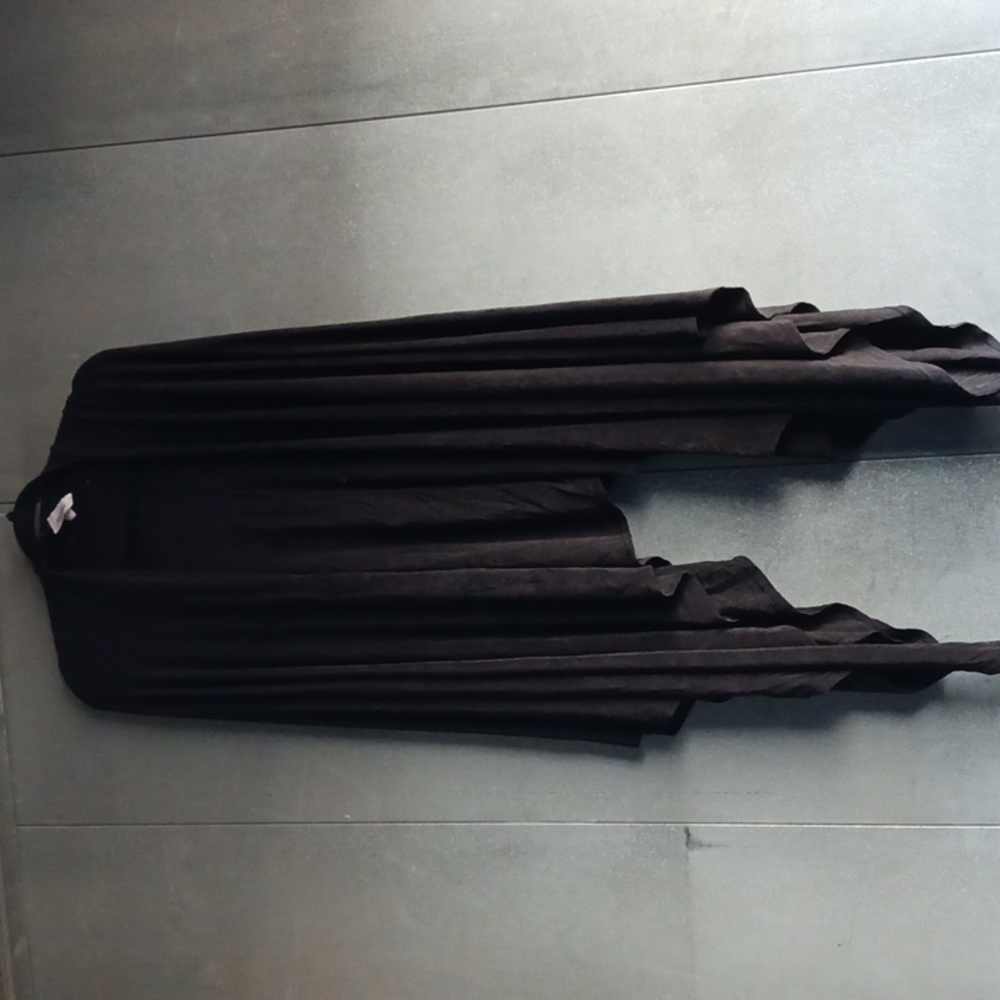 Jenni black wrap around Robe